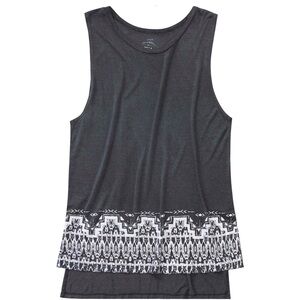 Billabong Gray Ikat Tank - M